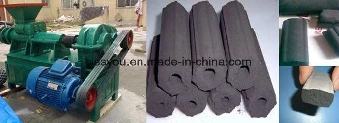 China Factory Charcoal Coal Powder Briquette Extruder Making Machine (WSMB)