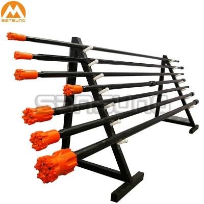 High Quality Performance Threaded Extension Drill Rod for Underground Mining