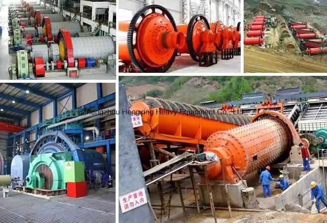 Wet Rubber Liner Ball Mill for Ceramic Materials
