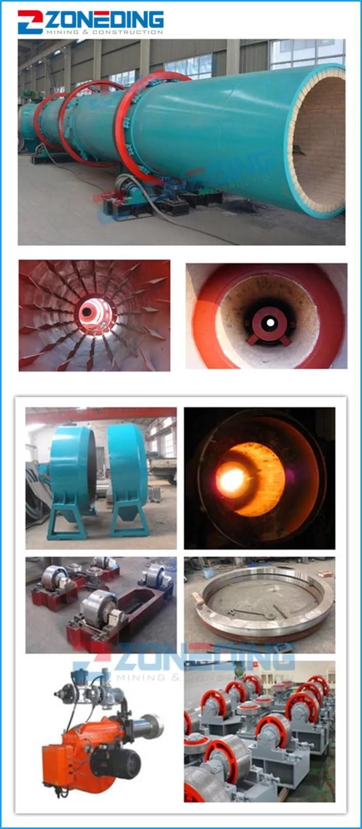 High Output Rotary Dryer for Hematite/Slag Drying