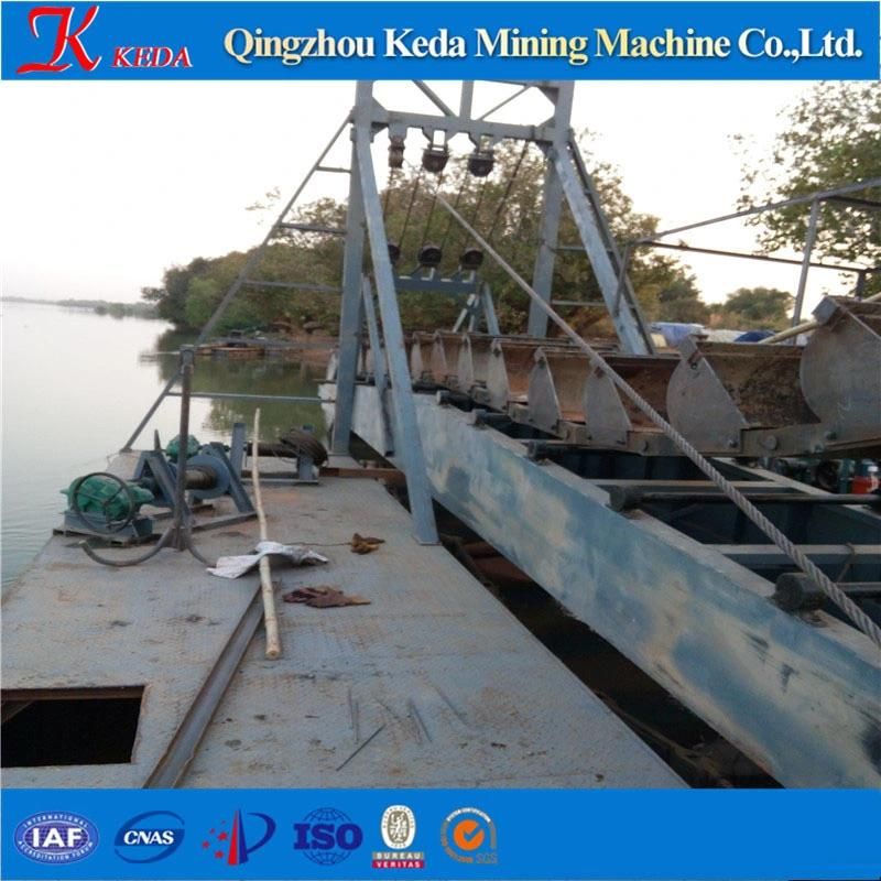 OEM Designed Keda Bucket Gold Dredger Selling Well Overseas