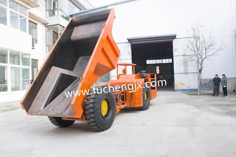 Diesel engine driven mining underground truck dumper from China manufacturer