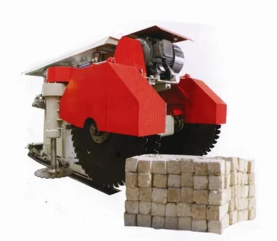 Sandstone Quarry Cutting Machine with Horizontal and Vertical Blade Cutter for Building Block