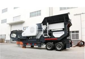 Tyre Mobile Stone Jaw Crusher Plant