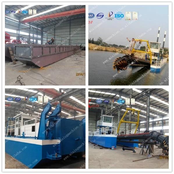 China High Capacity Low Price Hydraulic Gold Dredger Sand Suction Dredger