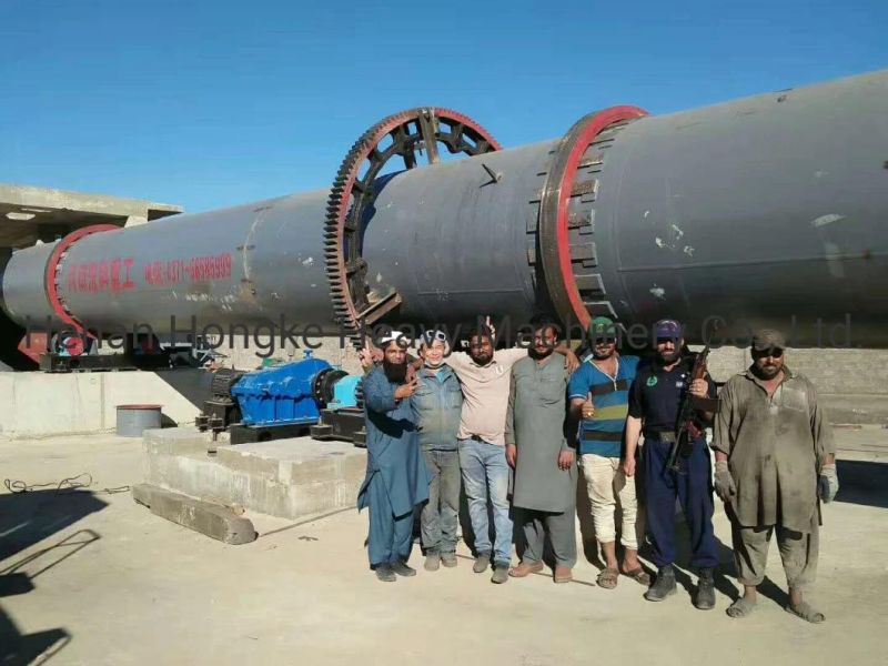 High Efficiency Cement / Metallurgical Chemistry Rotary Kiln with Factory Price