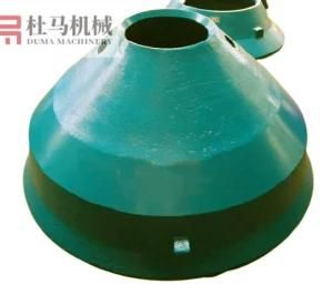 High Manganese Bowl Liner Suit HP400 Cone Crusher Spare Parts