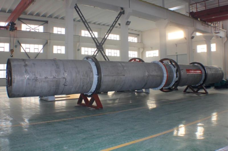 Heated Drum Rotary Dryer in Cement Industry Carbon Black Rotary Dryer Machine
