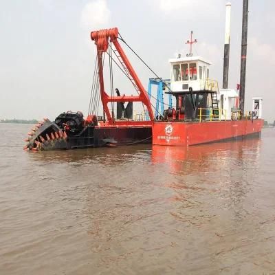28 Inch Customized China Cutter Suction Dredger with Cummins Engine