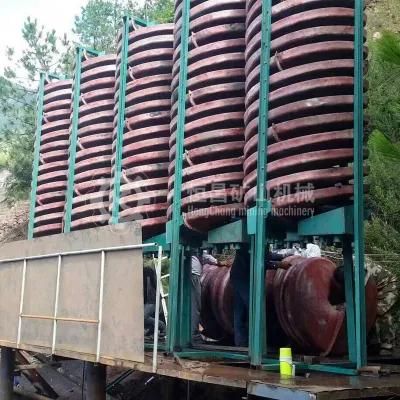 Bll900 Gold Recovery Mining Machine Gravity Separator Spiral Chute Separator for 5 6 8 10 ...