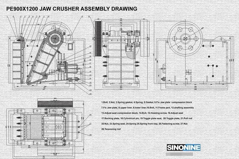 High Quality Stone Jaw Crusher for Sale with Competitive Price