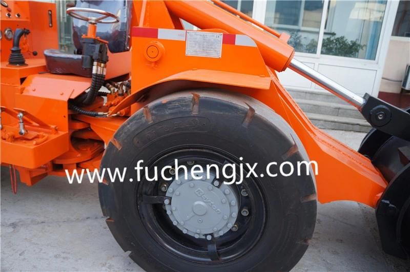 Wheel type underground Loader with Diesel Engine for mining with competitive price