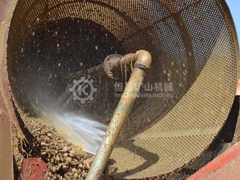 Gold Minerals Separator Equipiment Clay Mining Rotary Scrubber Gold Trommel Washing Plant 30 Tph Gold Rotary Wash Plant