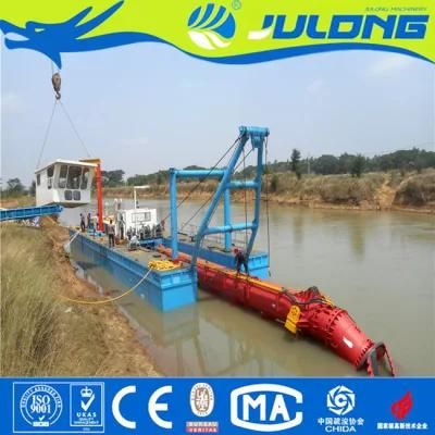 China Shipyard 6inch 500m3/H Cutter Suction Dredger for Sale