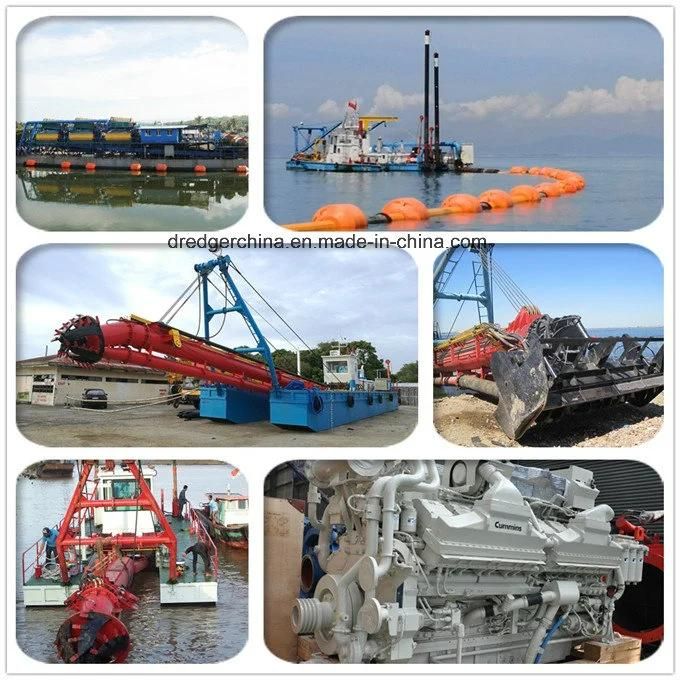 High Efficiency Sand Dredger / Cutter Suction Dredger with Low Price