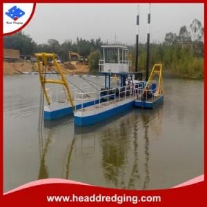 Self-Propulsion Dredger with Auger Head / Auger Pump for Sand River