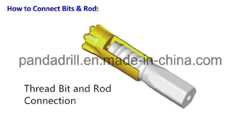 R32 R25 T38 T45 T51 Gt60 Thread Rock Drill Rod, Mf Rod, Drifter Rod, Extension Drill Rod, Extension Rod, Drill Rod
