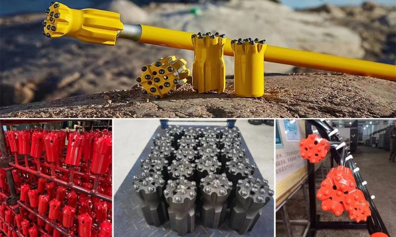 DTH Hammer Button Bits for Mining & Water Drilling