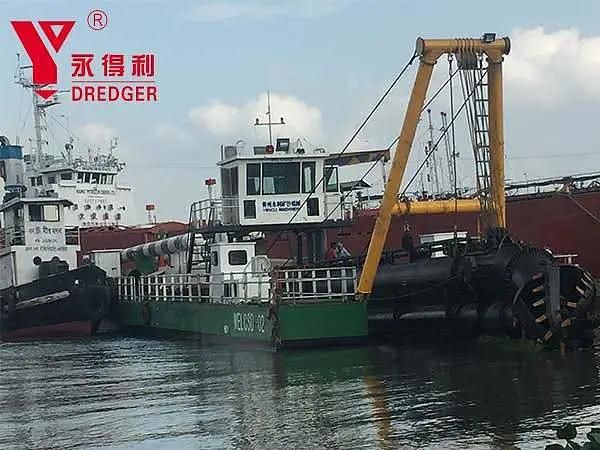 Clear Water Flow: 5000m3/Hour Cutter Suction Strict Quality Dredging Machine for Capital Dredging in Indonesia