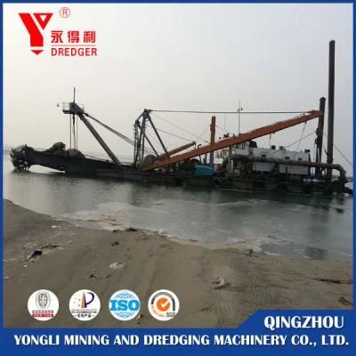 26 Inch 6000m3/Hour Cutter Suction Dredger in High Efficiency