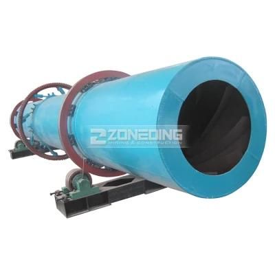 Copper Zircon Aluminum Industry Rotary Wood Chips Drum Dryer Rotary Drum Dryer