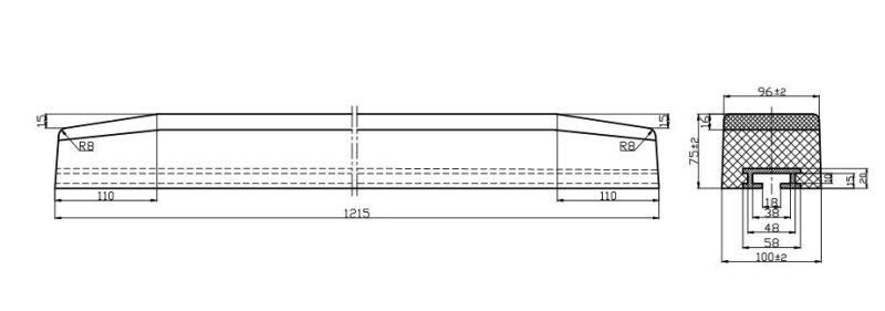 Impact Bar Best Quality 60 Shore a