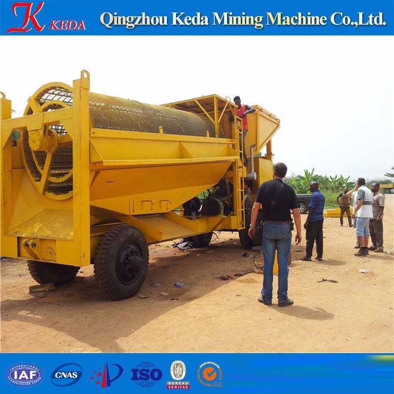 Gold Drum Screen Mining Machine