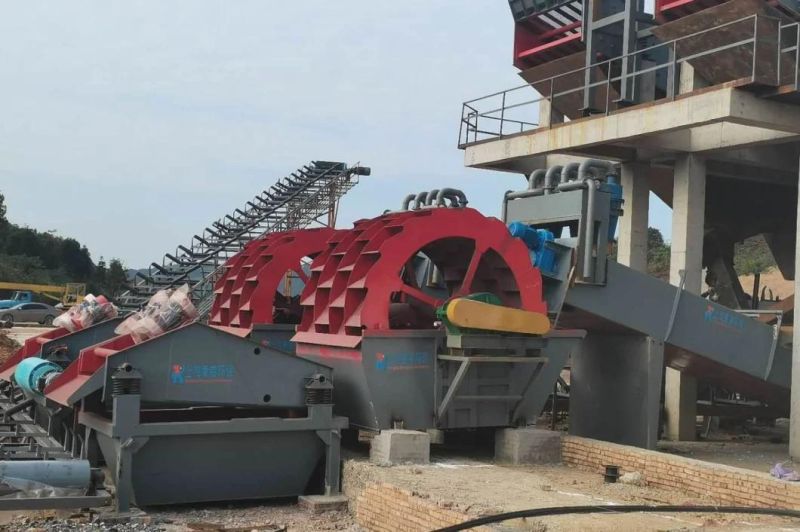 Best Price/Good Performance/High Capacity/Construction/Gold Mining Wheel Type Sand Washing/Cleaning Machine/Sand Washer