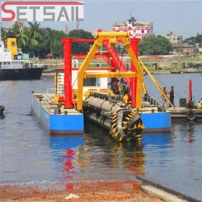 Diesel Engine Sand Dredger Used in River and Lake