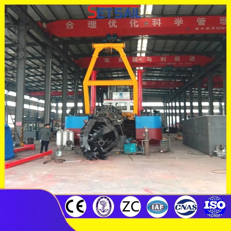 Diesel Engine 8 Inch Cutter Suction Sand Ship with Hydraulic Pump