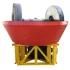 1100 Wet Pan Mill and Shaking Table Used to Small Scale Gold Processing Plant