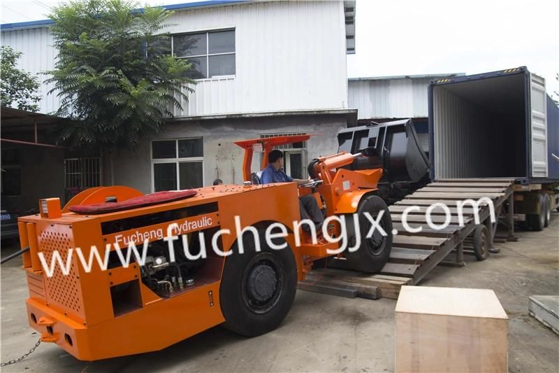 Chinese Manufacturer New Mining Underground articulated LHD loaders with electric power