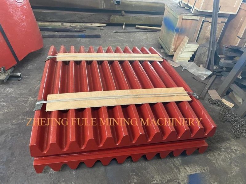 Steel Casting Jaw Crusher Jaw Plate