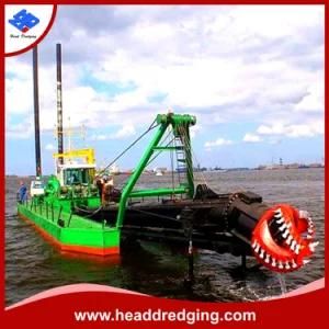 Head Dredging Hot Sale Cutter Sand/Mud Suction Dredger Gold Mining Machine