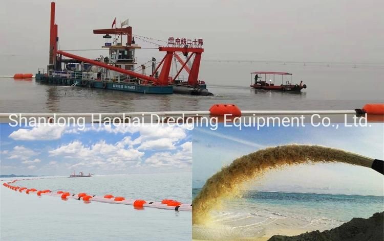 China Brand Mini Sand/Clay/Gravel Mining Cutter Suction Dredger with 2000-2200m3/H for Sale