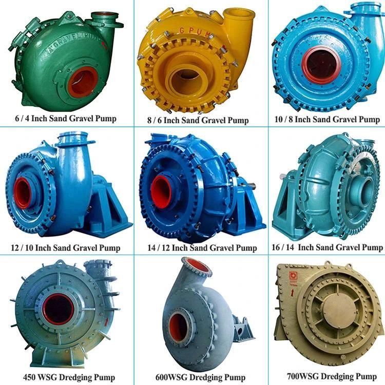 14/12 G-G Diesel Engine River Sand Pumping Pump