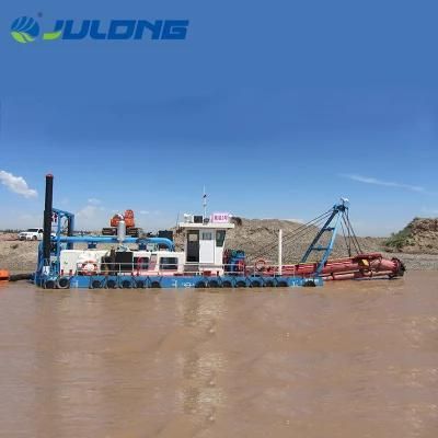 River Sand Mining Machinery Floating Pumping Cutter Suction Dredger