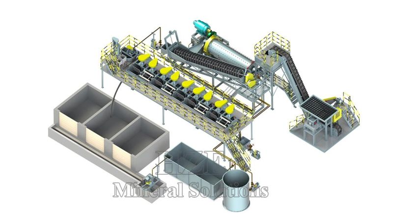 Small Scale Modular Gold Flotation Plant