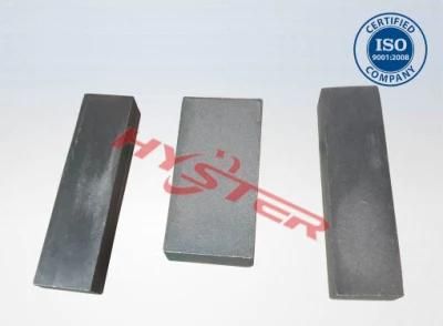 63HRC Hardness High Chromium White Iron Hyster Wear Bars for Bucket / Liner Abrasion