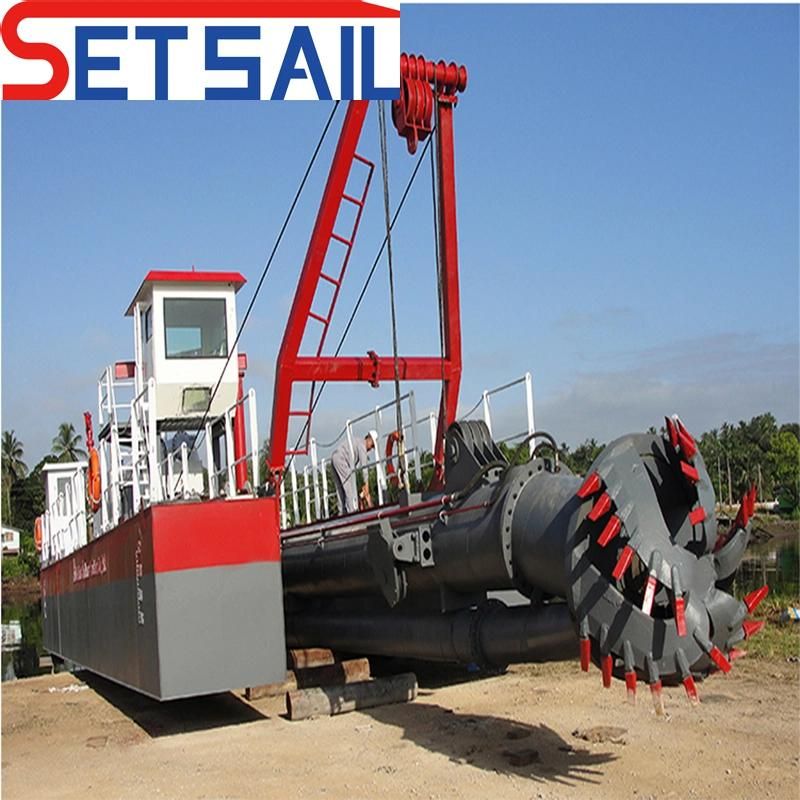 Hydraulic Winch 14 Inch Cutter Sution Mud Dredger for River Sand