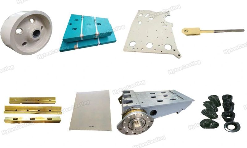 Rock Crusher Parts Crusher Plate Deflector Plate Apply Sandvik Cj612 Spare Parts