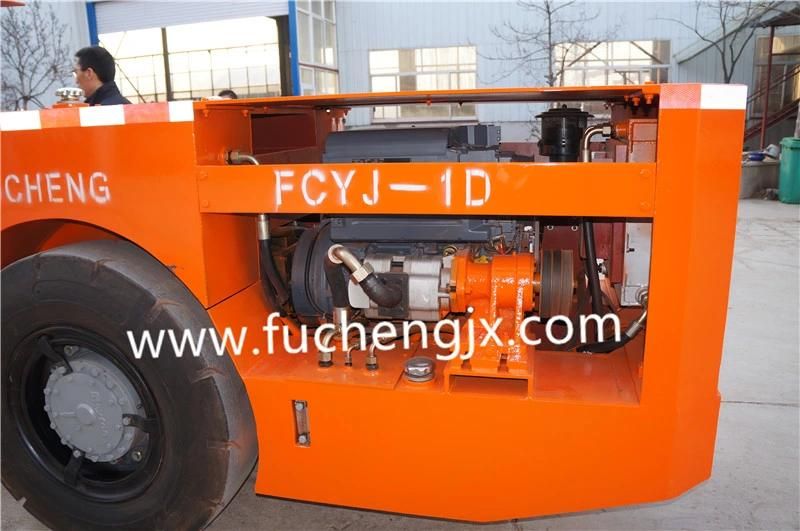 Hot sale 1m3 underground Loader with Diesel Engine for Mining / Dealer wanted