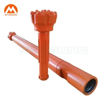 Cost-Effective Middle to High Air Pressure DTH Drilling Br1 Hammer and Button Bit 64mm ...