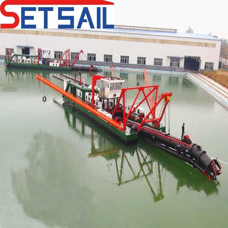 Rexroth Hydraulic Water Flow 7000m3 Cutter Suction Sand Dredger