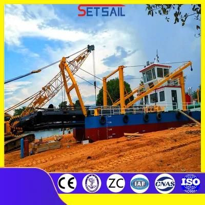 China Manufacture 6 Inch Cutter Suction Silt Dredger for Lake Sand
