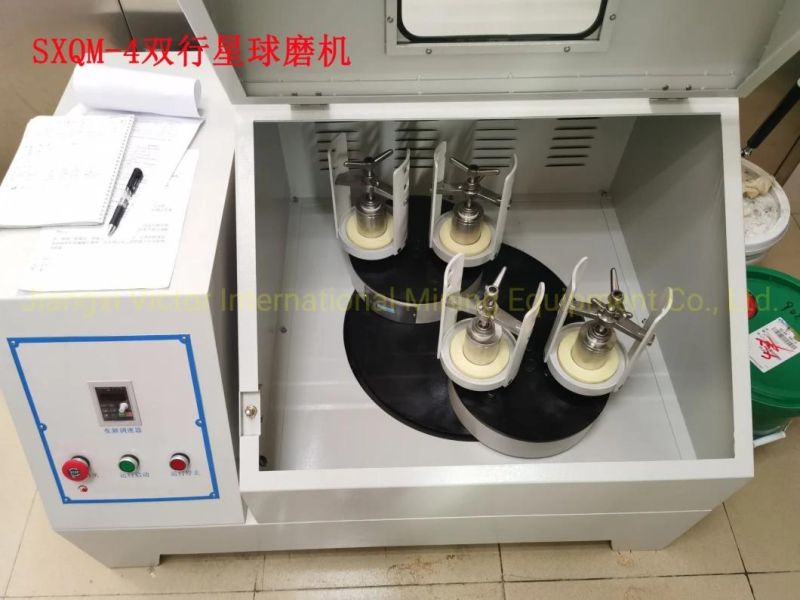 Laboratory Sample Pulverizer Planetary Ball Mill Machine with 4 Jars for Sale