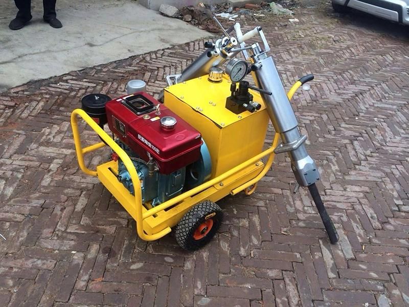 Manual Mountain Hydraulic Stone Splitter Machine