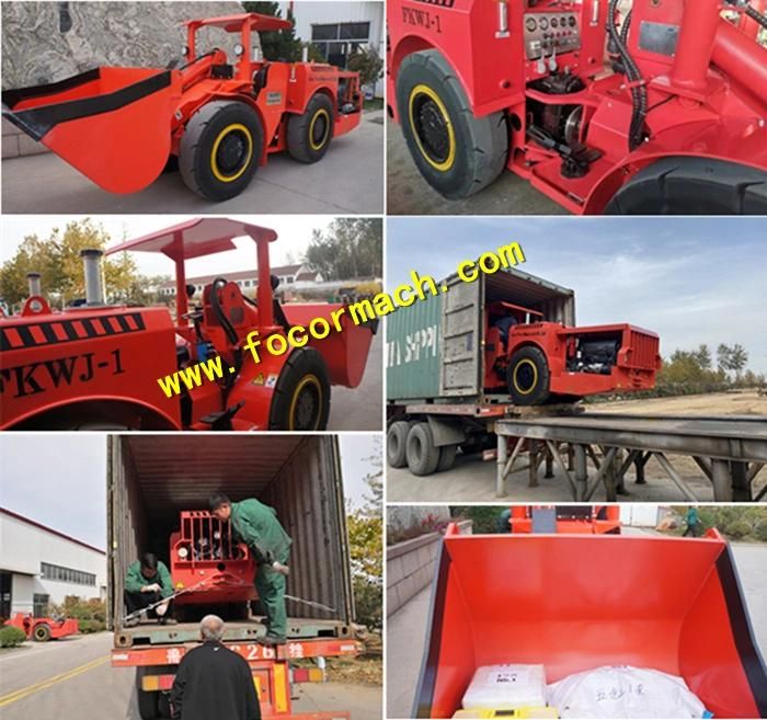 International Standard and Articulated Underground Mining LHD Loader Made in China