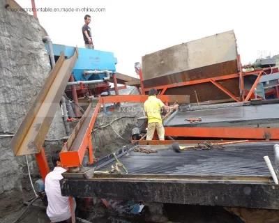 Mineral Washing Table for Bolivia Antimony Processing Shaking Table