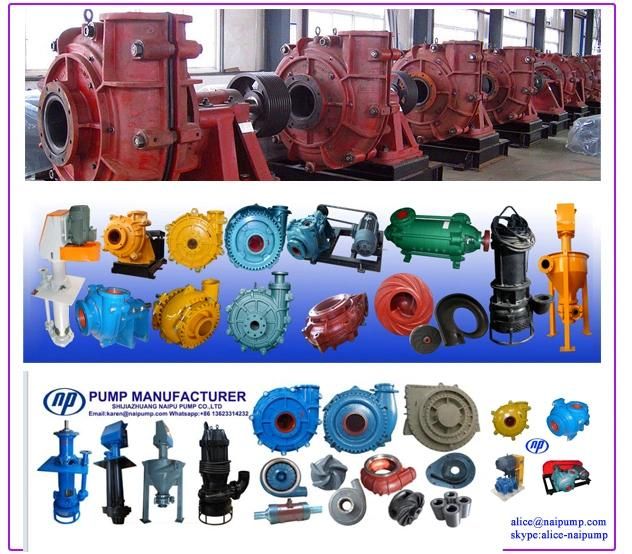 Naipu Small Dredge Pump 50-245m3/Hour with Full Accessories 100mm